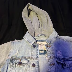 Hollister Denim Jacket Size XS.
